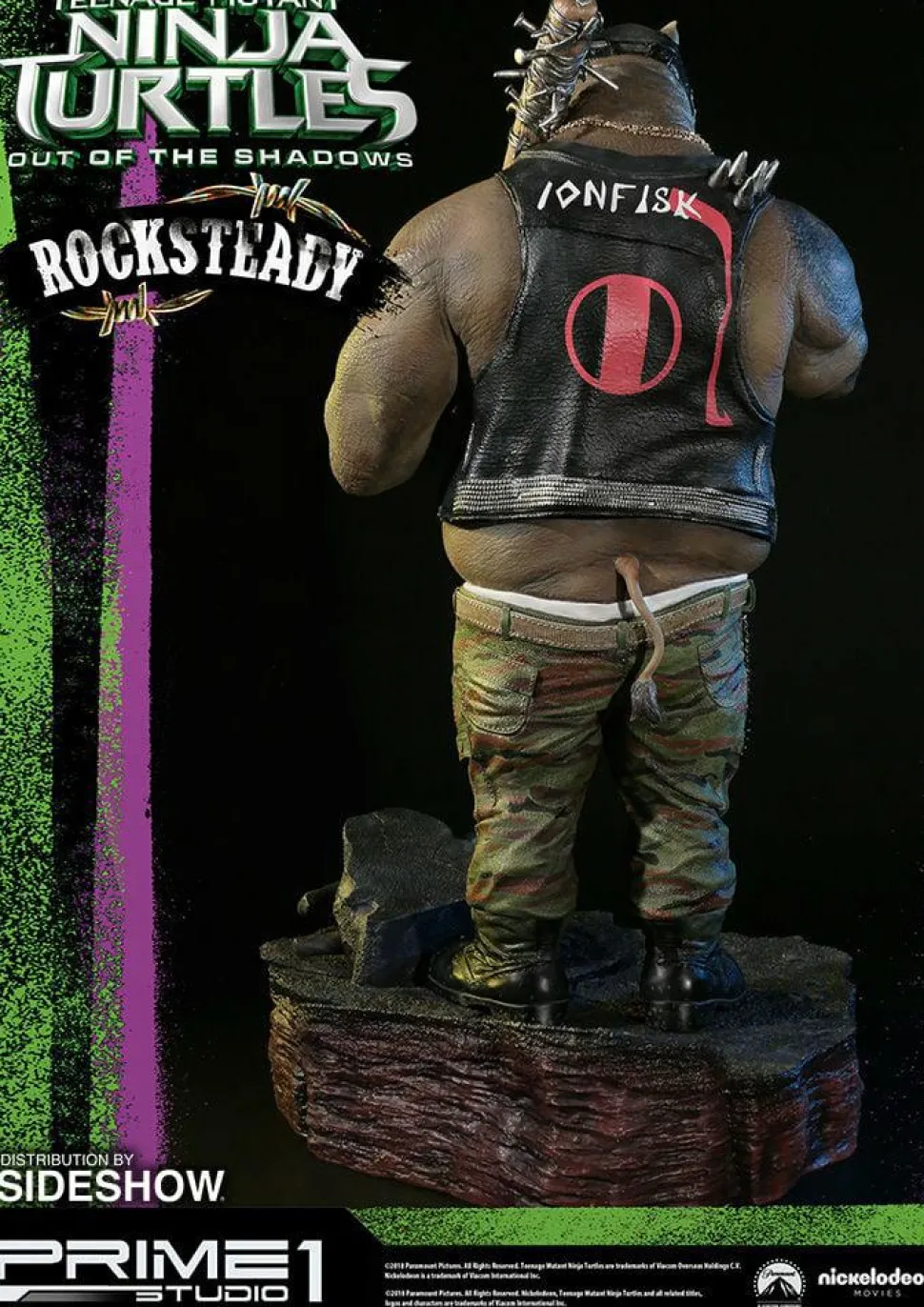 Teenage Mutant Ninja Turtles 2: Out of the Shadows - Rocksteady 21” Statue