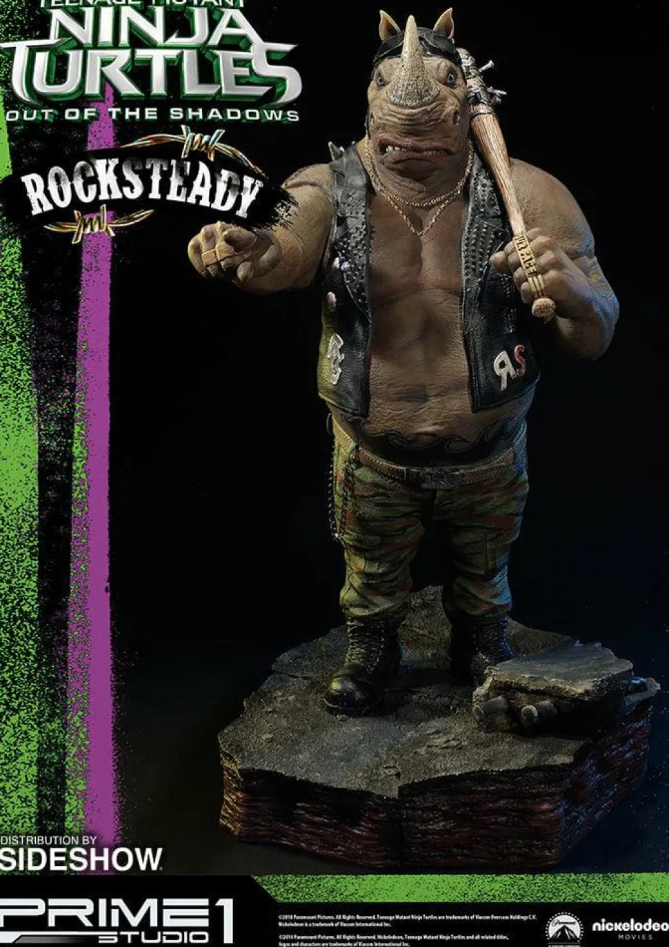 Teenage Mutant Ninja Turtles 2: Out of the Shadows - Rocksteady 21” Statue