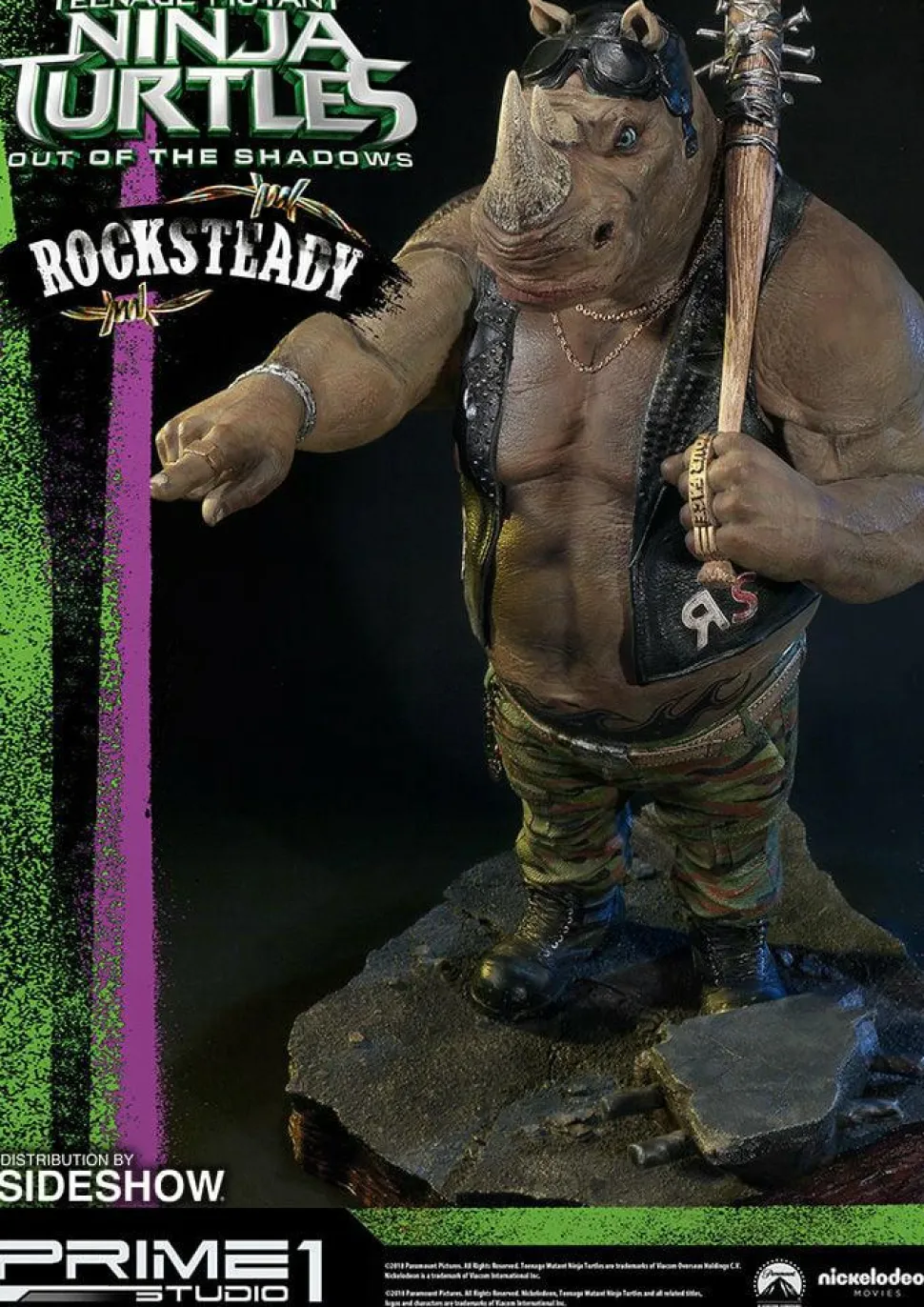 Teenage Mutant Ninja Turtles 2: Out of the Shadows - Rocksteady 21” Statue