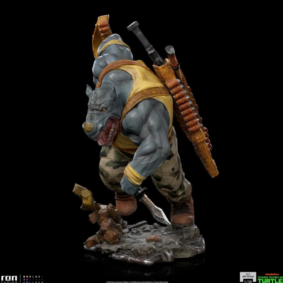 Teenage Mutant Ninja Turtles - Rocksteady 1/10th Scale Statue