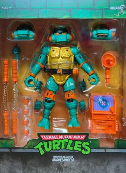Teenage Mutant Ninja Turtles (1987) - Warrior Metalhead Michelangelo Ultimates! 7” Scale Action Figure (Wave 7)