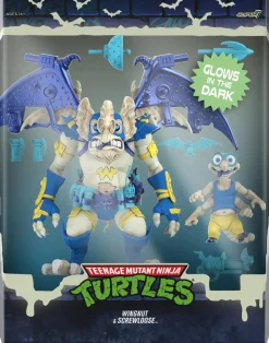 Teenage Mutant Ninja Turtles (1987) - Wingnut & Screwloose Glow-in-the-Dark Ultimates! 7" Scale Action Figure 2-Pack