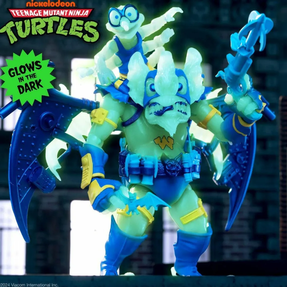 Teenage Mutant Ninja Turtles (1987) - Wingnut & Screwloose Glow-in-the-Dark Ultimates! 7" Scale Action Figure 2-Pack