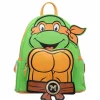 Teenage Mutant Ninja Turtles - Michelangelo Cosplay 10" Faux Leather Mini Backpack