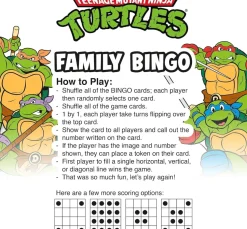Teenage Mutant Ninja Turtles - Family Bingo Card Game