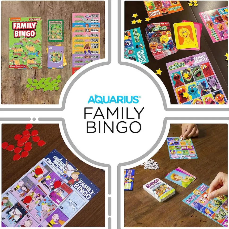 Teenage Mutant Ninja Turtles - Family Bingo Card Game