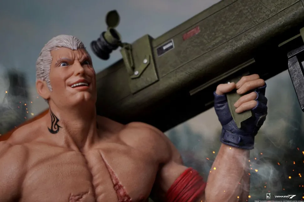 Tekken 7 - Bryan Fury 1/4 Scale Statue