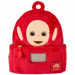 Teletubbies - Po Plush Cosplay Light Up 10" Faux Leather Mini Backpack