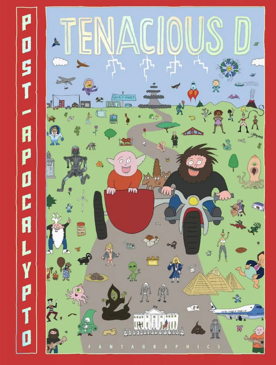 Tenacious D - Post-Apocalypto: The Graphic Novel Hardcover Book