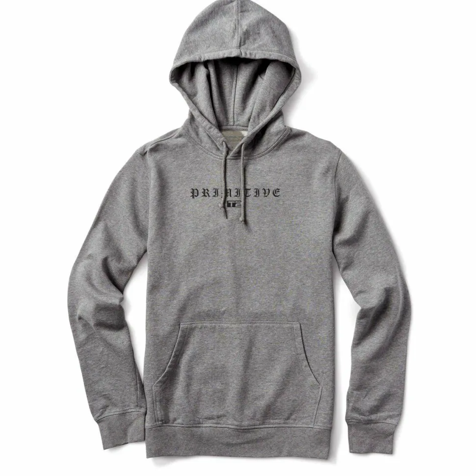 Terminator 2: Judgement Day - Terminator x Primitive Machine Heather Grey Sweatshirt Hoodie