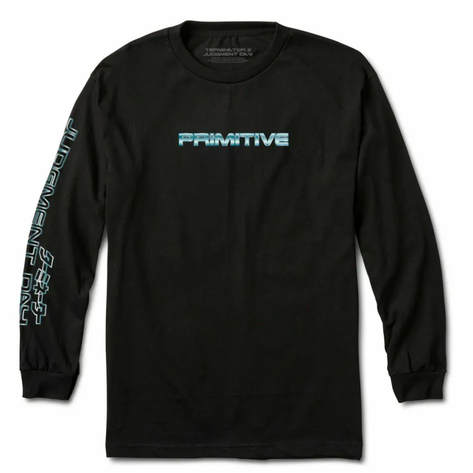 Terminator 2: Judgement Day - Terminator x Primitive Box Set Black Long Sleeve T-Shirt