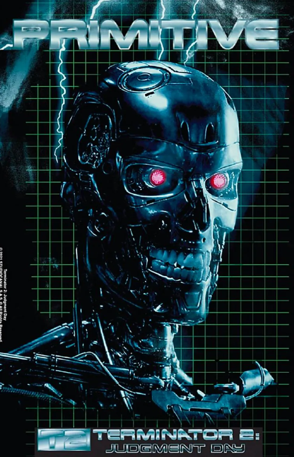 Terminator 2: Judgement Day - Terminator x Primitive Box Set Sticker
