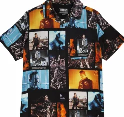 Terminator 2: Judgement Day - Terminator x Primitive No Fate Woven Black Shirt