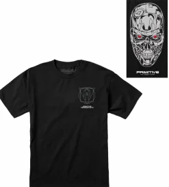 Terminator 2: Judgement Day - Terminator x Primitive Skynet Black T-Shirt