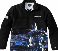 Terminator 2: Judgement Day - Terminator x Primitive Judgement Black Puffer Jacket (Medium)