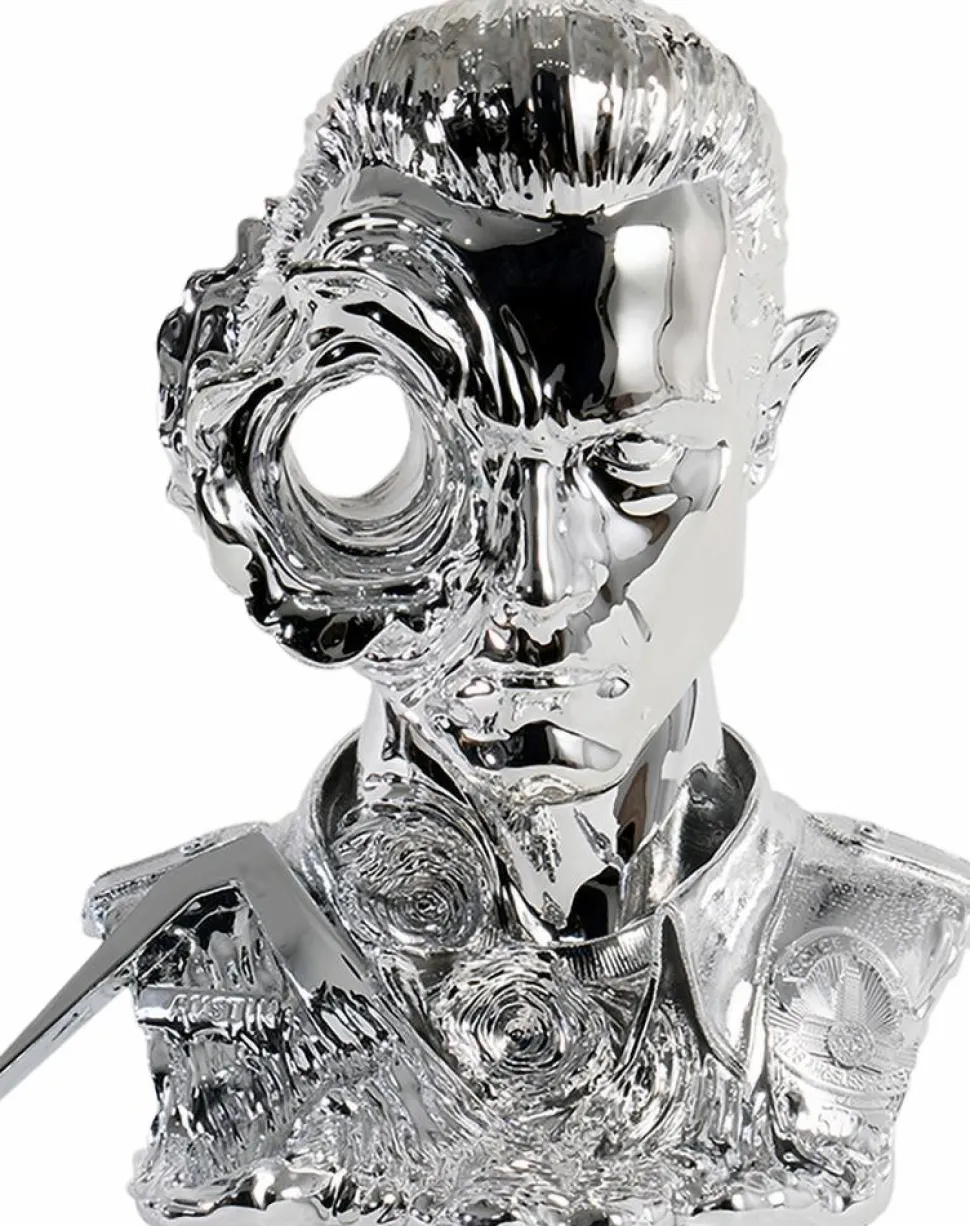 Terminator 2: Judgement Day - T-1000 Art Mask Liquid Metal Edition 1:1 Scale Life-Size Bust