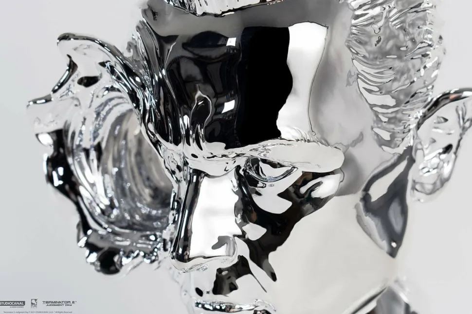 Terminator 2: Judgement Day - T-1000 Art Mask Liquid Metal Edition 1:1 Scale Life-Size Bust