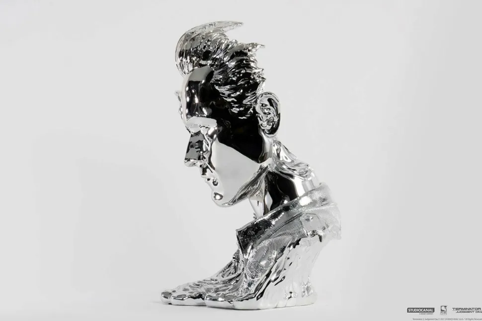 Terminator 2: Judgement Day - T-1000 Art Mask Liquid Metal Edition 1:1 Scale Life-Size Bust