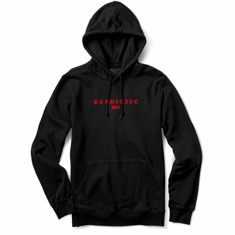 Terminator 2: Judgement Day - Terminator x Primitive Machine Black Sweatshirt Hoodie
