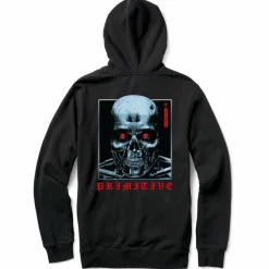 Terminator 2: Judgement Day - Terminator x Primitive Machine Black Sweatshirt Hoodie