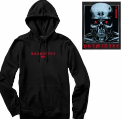 Terminator 2: Judgement Day - Terminator x Primitive Machine Black Sweatshirt Hoodie