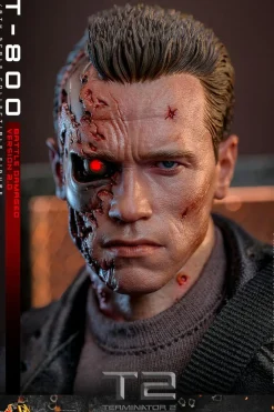 Terminator 2: Judgment Day - T-800 (Battle Damaged Version 2.0) 1/6th Scale Hot Toys Action Figure