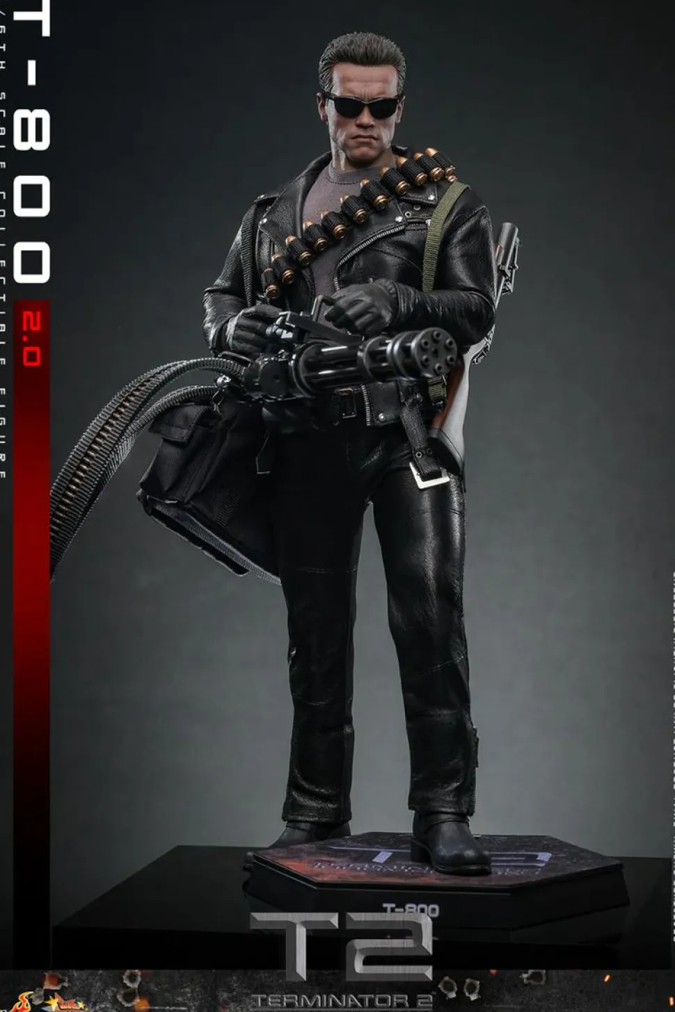 Terminator 2: Judgment Day - T-800 (2.0) 1/6th Scale Hot Toys Action Figure