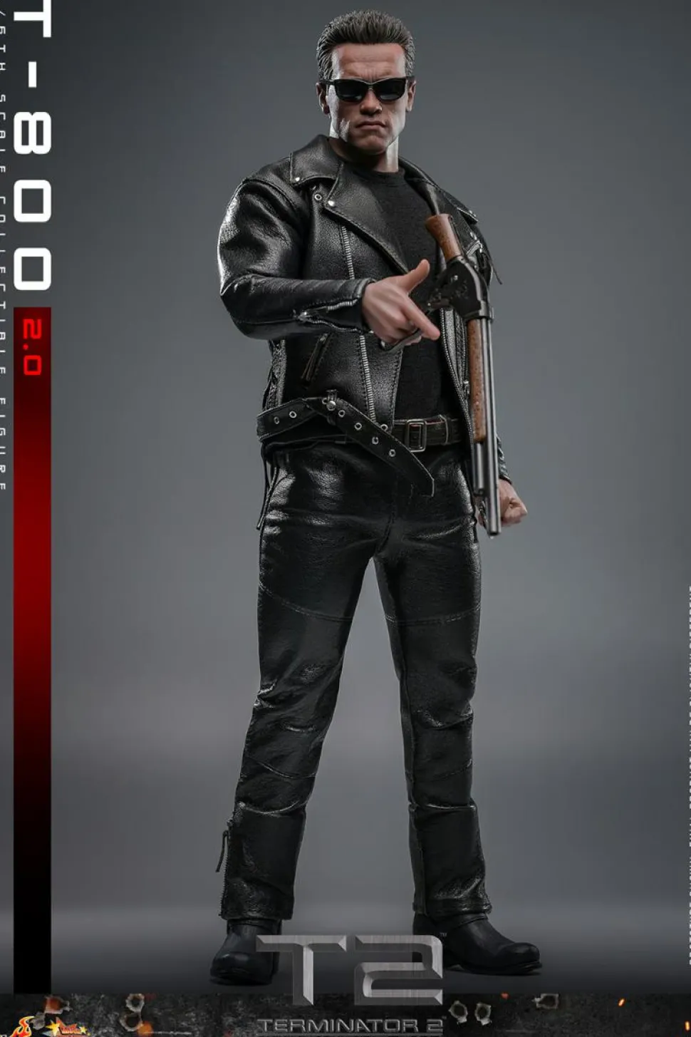 Terminator 2: Judgment Day - T-800 (2.0) 1/6th Scale Hot Toys Action Figure