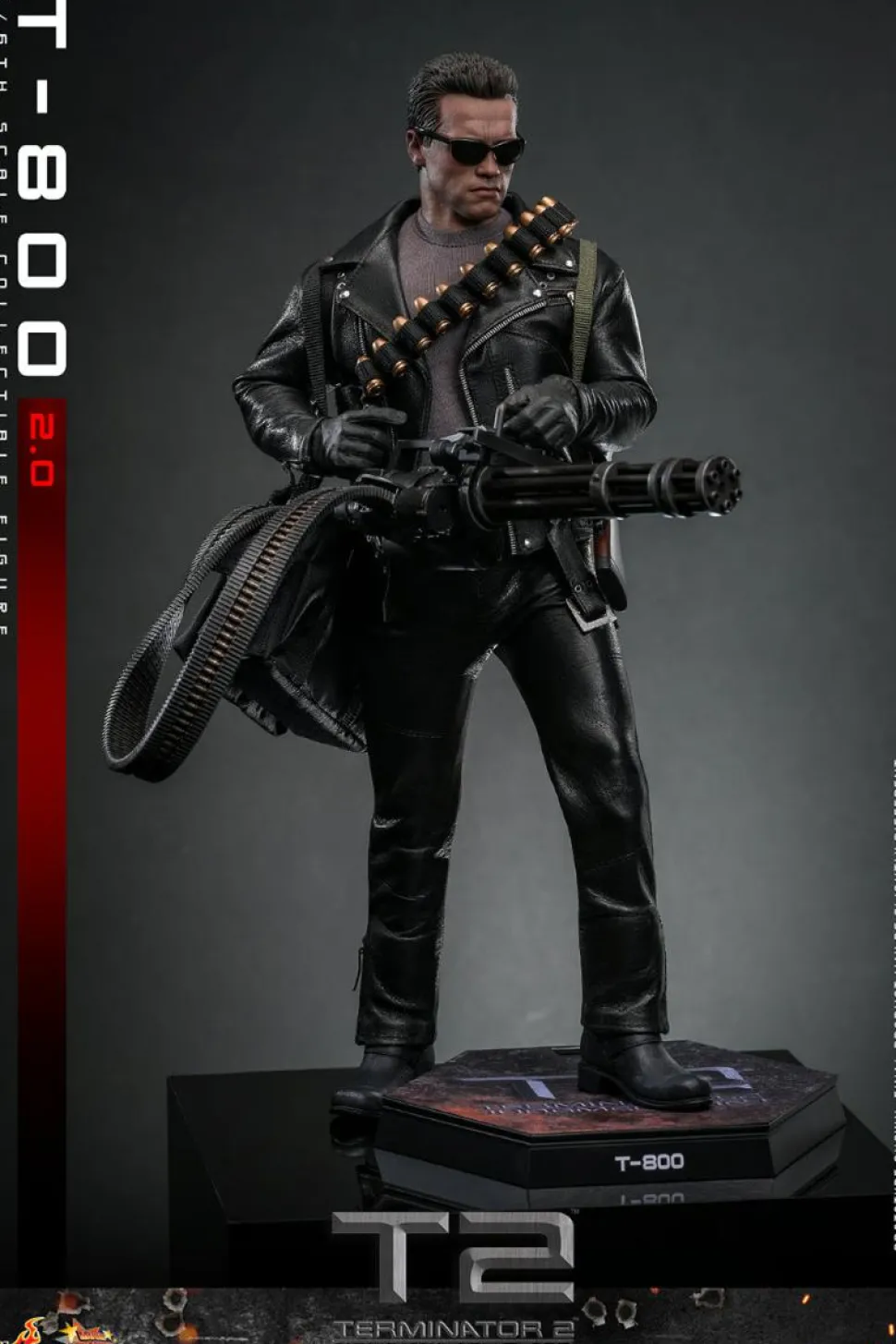 Terminator 2: Judgment Day - T-800 (2.0) 1/6th Scale Hot Toys Action Figure