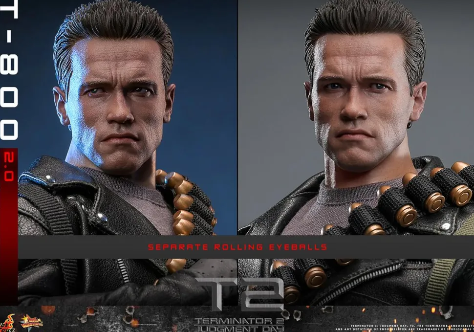 Terminator 2: Judgment Day - T-800 (2.0) 1/6th Scale Hot Toys Action Figure
