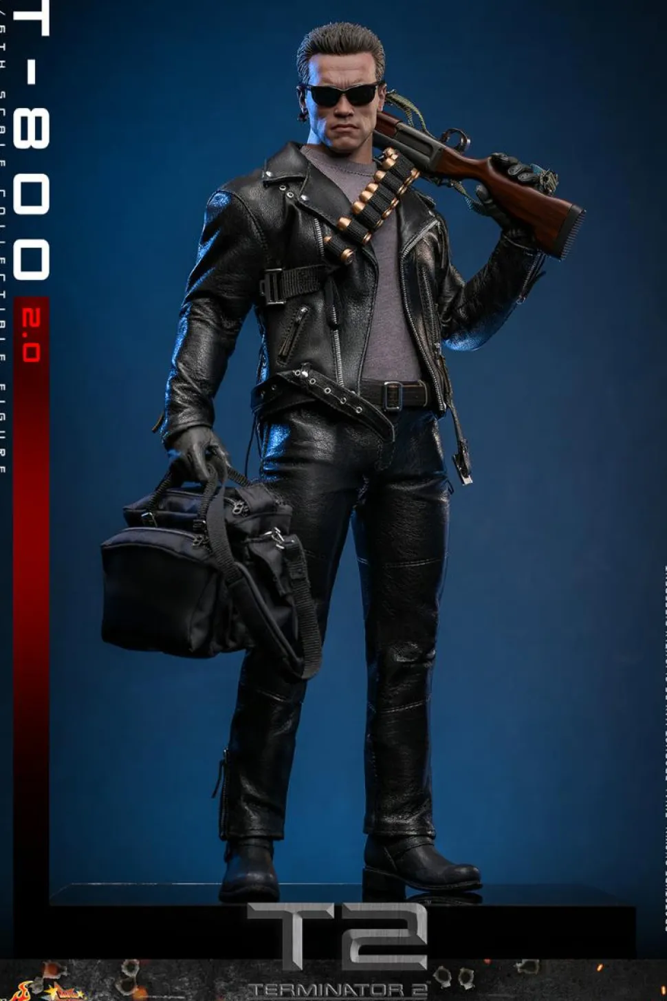Terminator 2: Judgment Day - T-800 (2.0) 1/6th Scale Hot Toys Action Figure