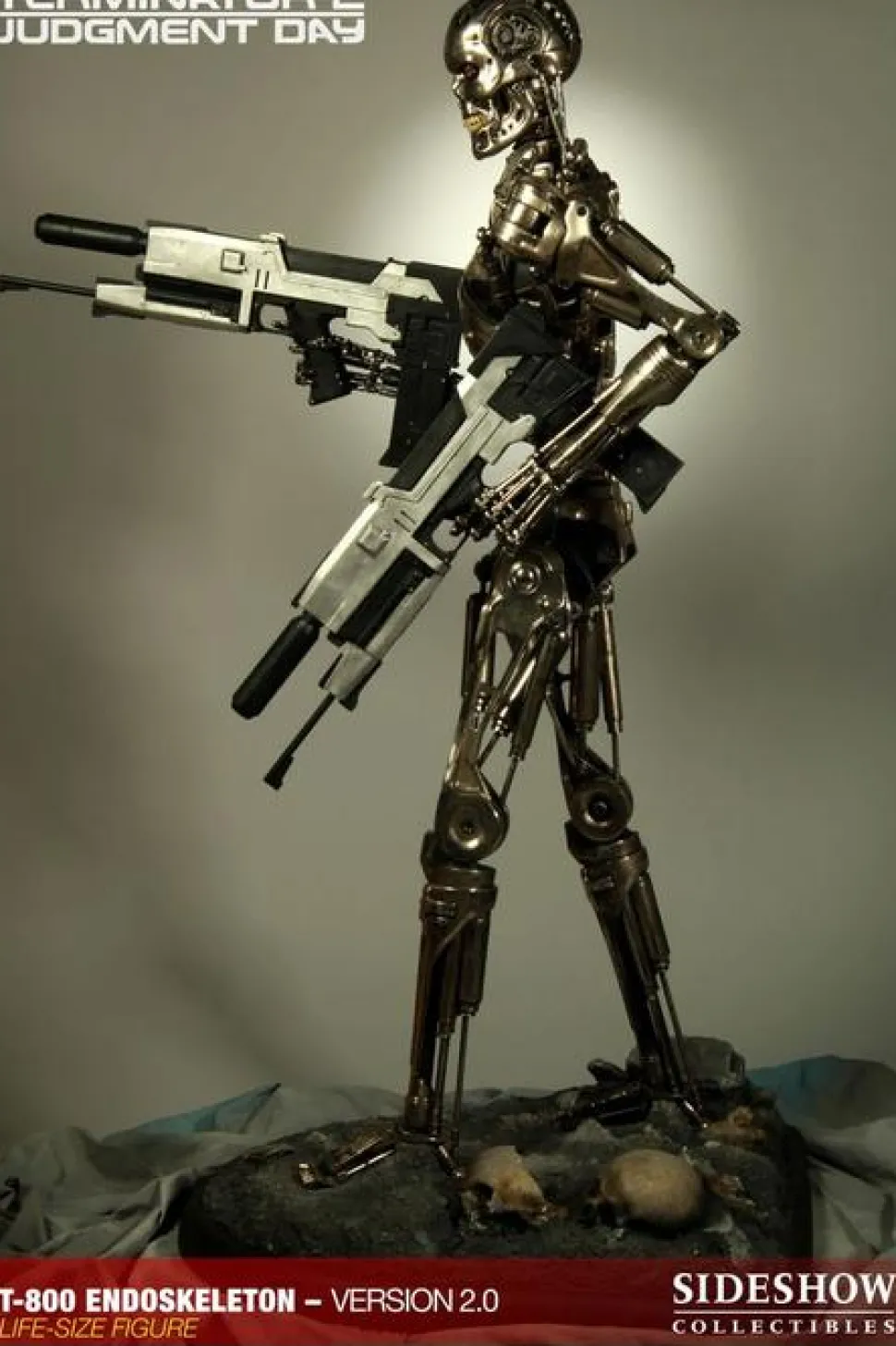 Terminator - T2 T-800 Endoskeleton Ver 2 Life-Size Replica
