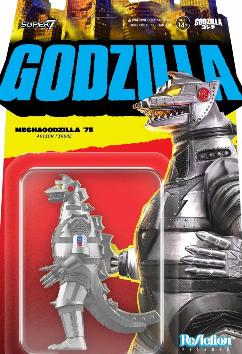 Terror of Mechagodzilla (1975) - Mechagodzilla Toho ReAction 3.75" Action Figure (Wave 7)