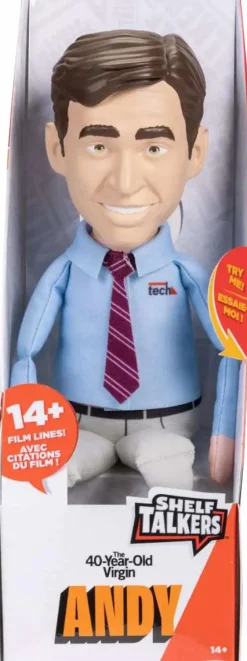 The 40 Year Old Virgin - Andy Stitzer Shelf Talkers 12" Talking Doll