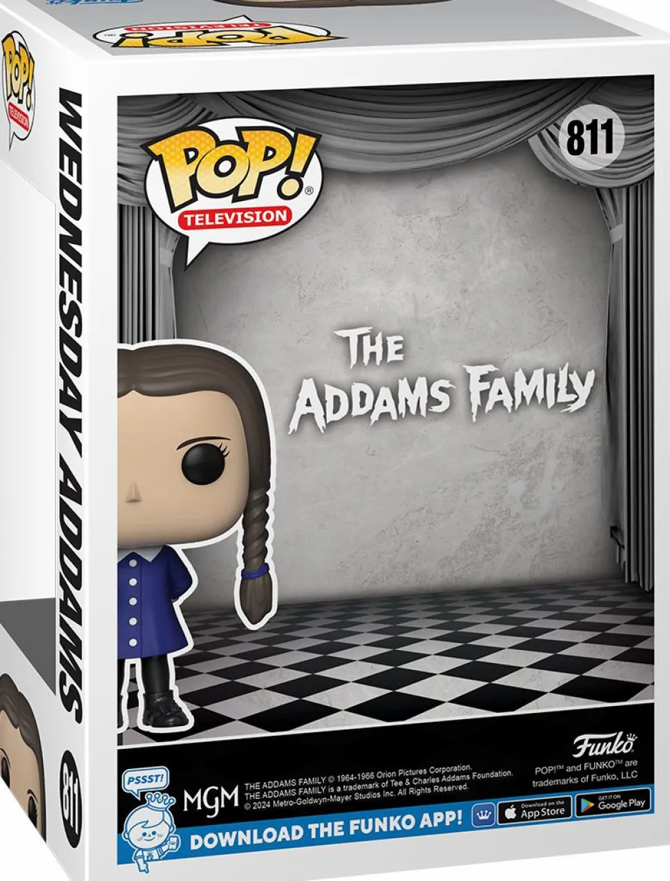 The Addams Family (1964) - Wednesday Diamond Glitter Pop! Vinyl Figure