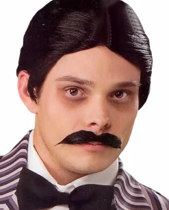 The Addams Family - Gomez Addams Adult Wig & Moustache (One Size Fits Most)