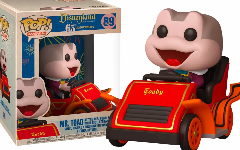 The Adventures of Ichabod and Mr. Toad - Mr. Toad’s Wild Ride Disneyland 65th Anniversary Pop! Vinyl Bundle (Set of 2)