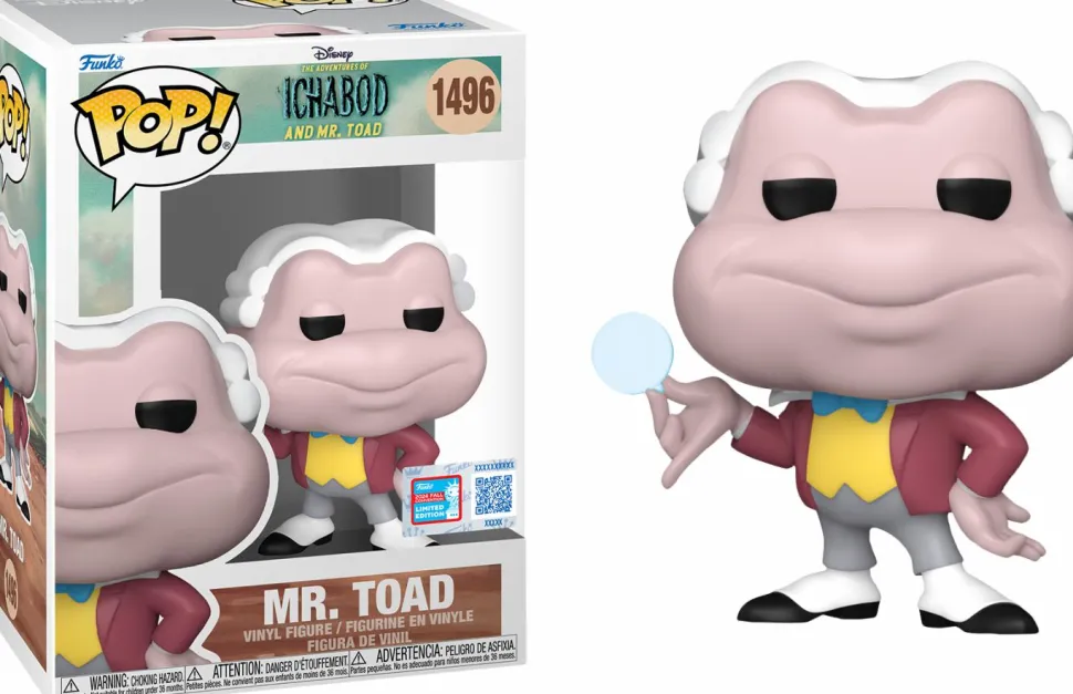 The Adventures of Ichabod and Mr. Toad - Mr. Toad Pop! Vinyl Figure (2024 Fall Convention Exclusive) (Popcultcha Exclusive)