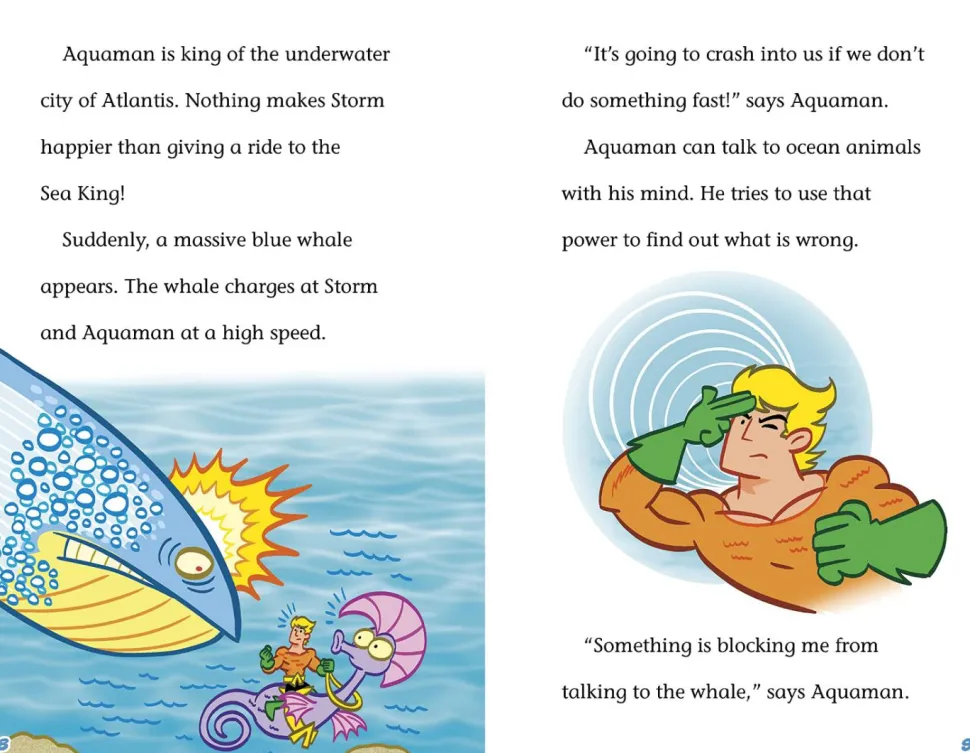 The Amazing Adventures of the DC Super Pets! - Black Manta’s Mind-Control Machine Paperback Book
