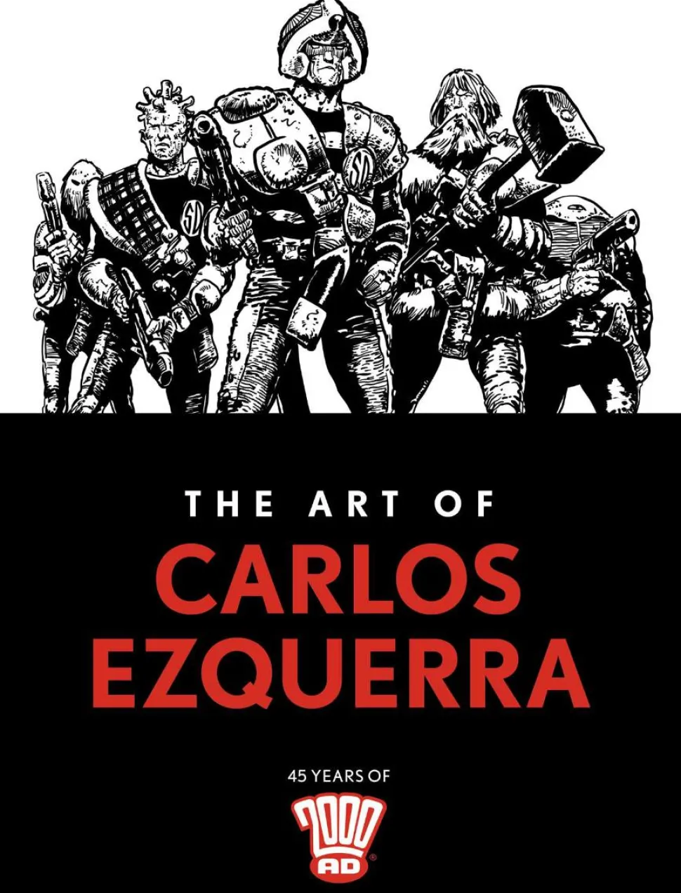 The Art of Carlos Ezquerra Hardcover Book