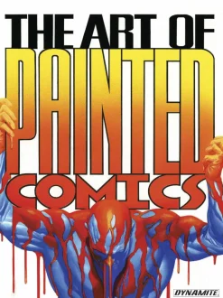 The Art of Painted Comics by Chris Lawrence Hardcover Book