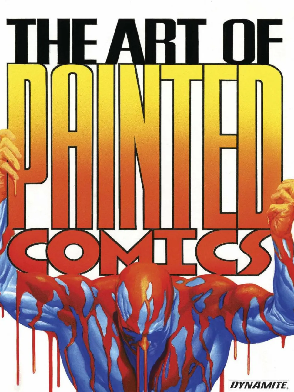 The Art of Painted Comics by Chris Lawrence Hardcover Book