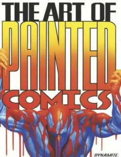The Art of Painted Comics by Chris Lawrence Hardcover Book