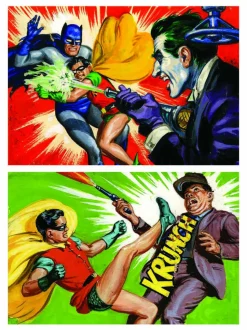 The Art of Painted Comics by Chris Lawrence Hardcover Book