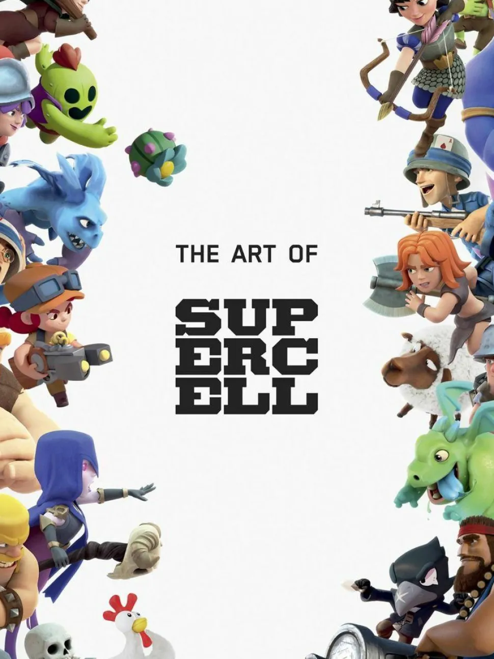The Art of Supercell: 10th Anniversary Edition Hardcover Book