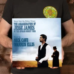The Assassination of Jesse James by the Coward Robert Ford - Music From The Motion Picture by Nick Cave and Warren Ellis LP Vinyl Record (Translucent Brown with Black Smoke Coloured Vinyl)