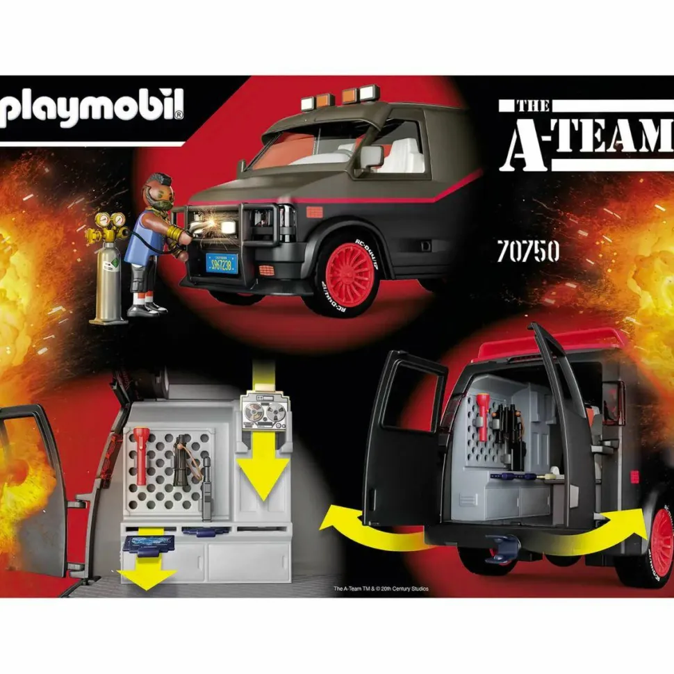 The A-Team - A-Team Van Playmobil Vehicle Playset (70750)