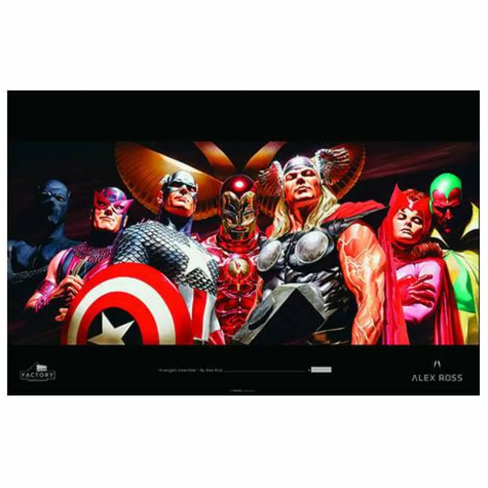 The Avengers - Alex Ross Avengers Assemble Fine Art Statue