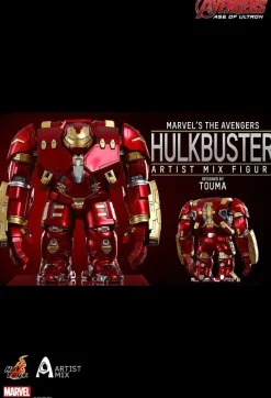 The Avengers - Avengers 2: Age of Ultron - Iron Man Hulkbuster and Battle Damaged Iron Man Mark XLIII (43) Hot Toys Artist Mix Bobble Head 2-Pack