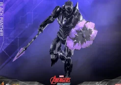The Avengers - Black Panther in Mech Strike Armour 1/6th Scale Hot Toys Action Figure